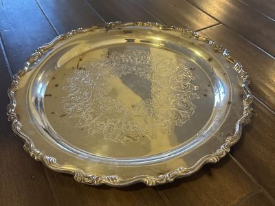Large Silver Plated Dish/Plate/Platter