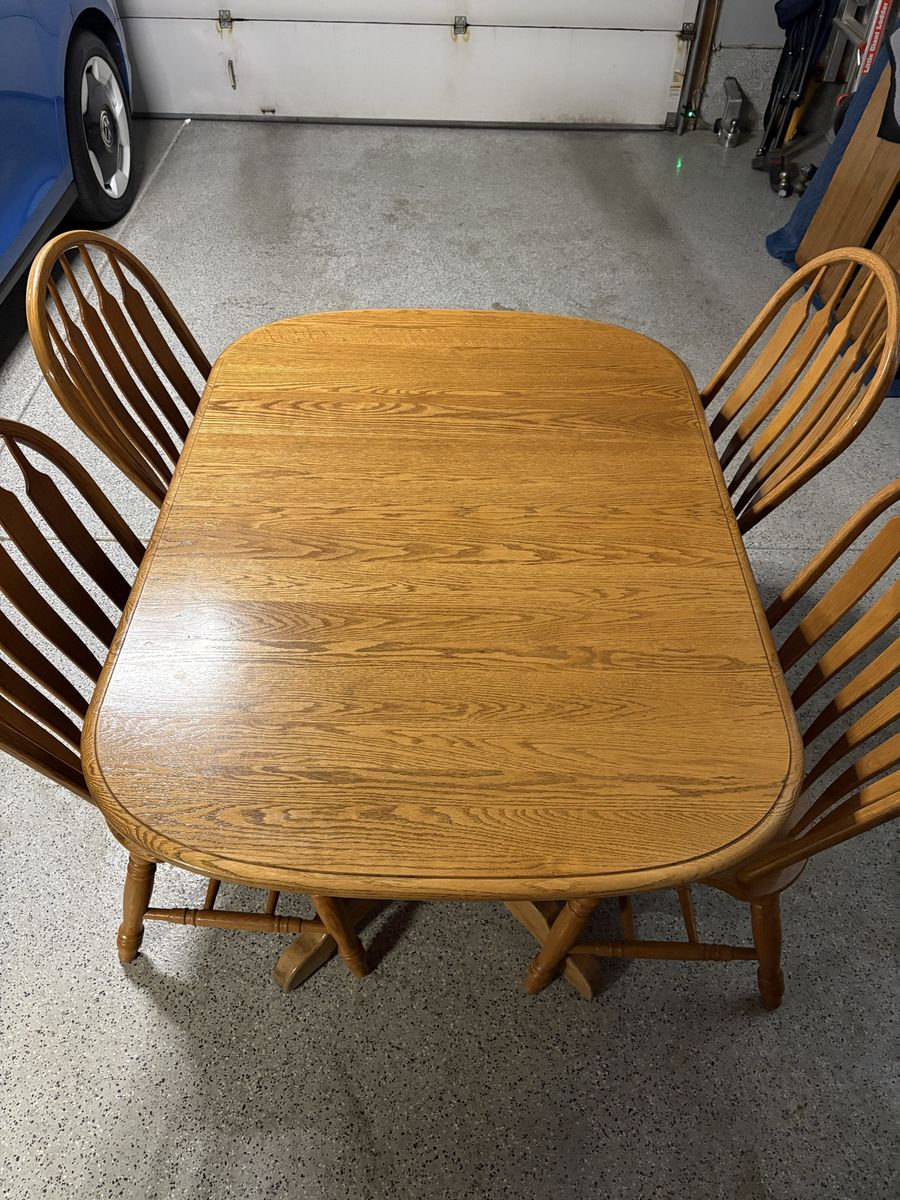 Solid Oak Table