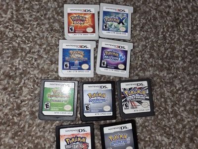 Pokemon ds/3ds games Authentic ( prices in description)