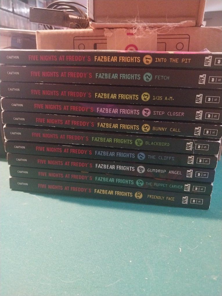 Scott Cawthon Five Nights at Freddy's: Fazbear Frights Series Books #1-10