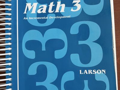 Saxon Math 3 Home Study Teacher's Edition