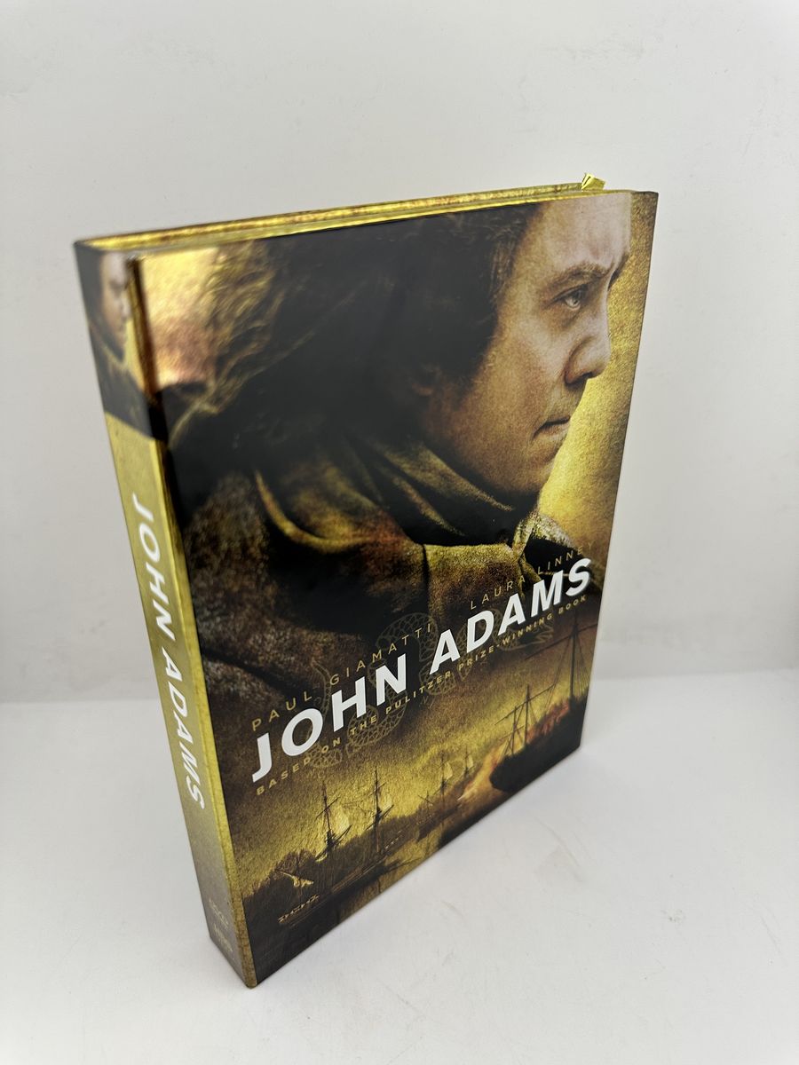 John Adams DVD 2008 3 Disc HBO Miniseries Paul Giamatti Laura Linney