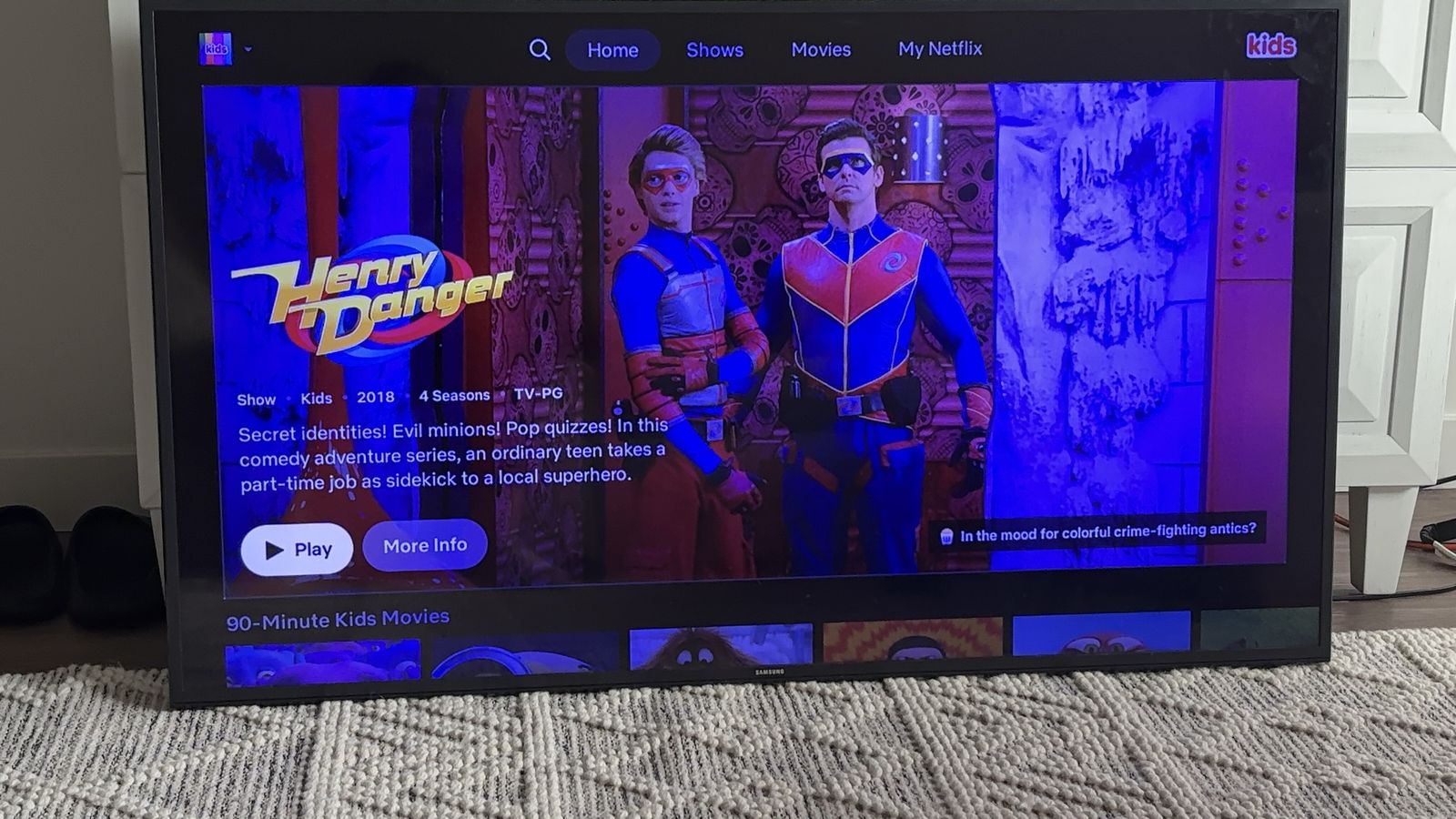 4k 55in Samsung smart tv