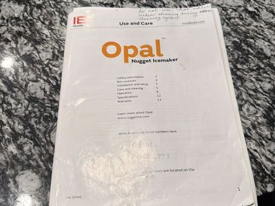 Opal First Build Nugget Ice Maker