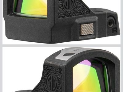 New in Box Sig Sauer Romeo-RS Compact Circle Dot Gun Sight SOR02100 Handgun Pistol Red Dot