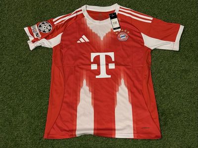 Adidas FC Bayern München Olise #17 2025/26 Home Jersey Men's Size L New with Tags