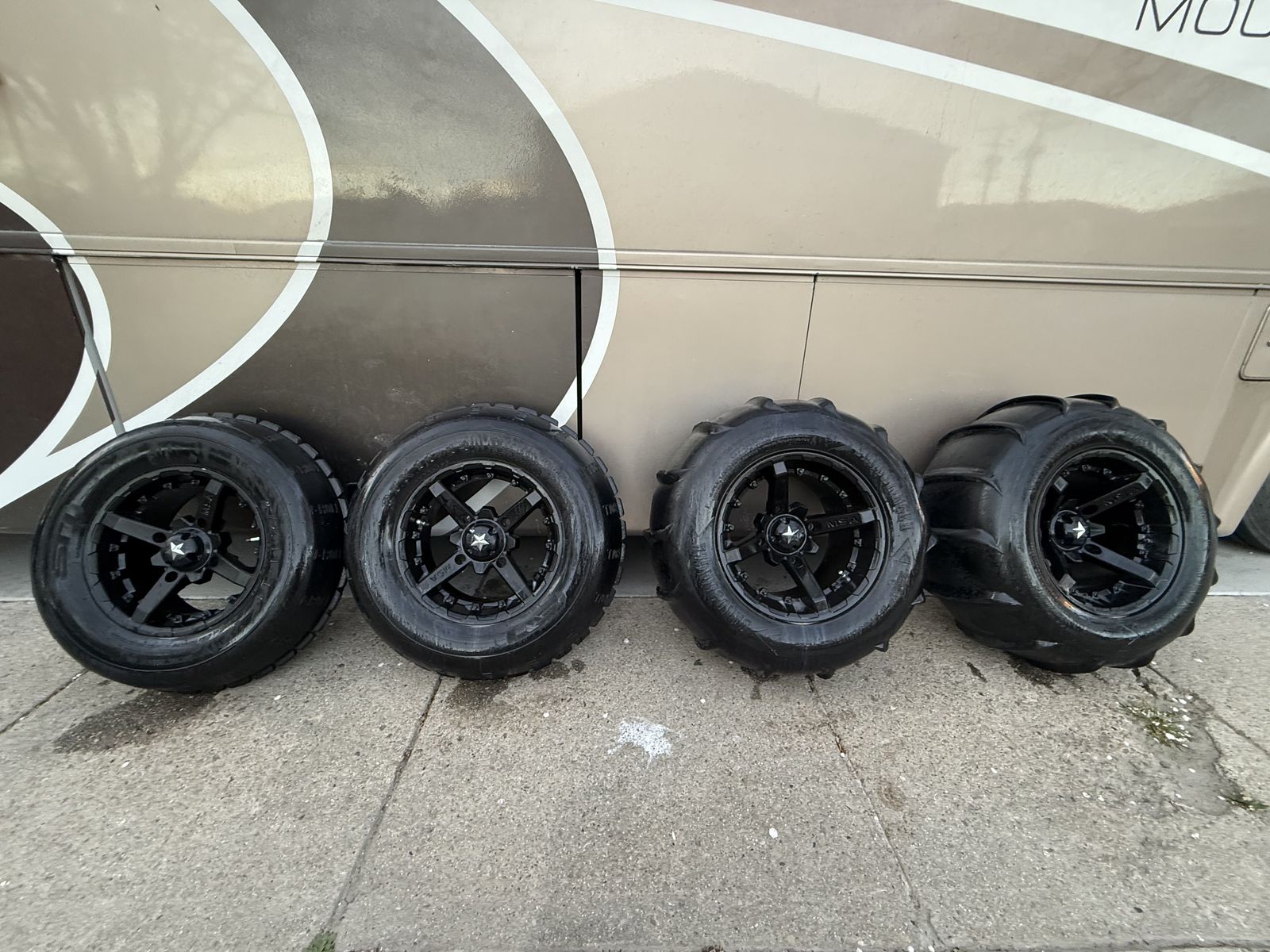 MSA Rock Star Rims & 27" Paddles