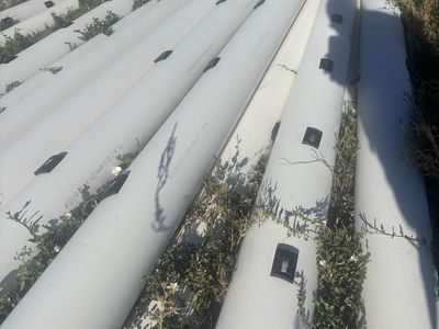 8” Gated pipe. 1/2 mile.