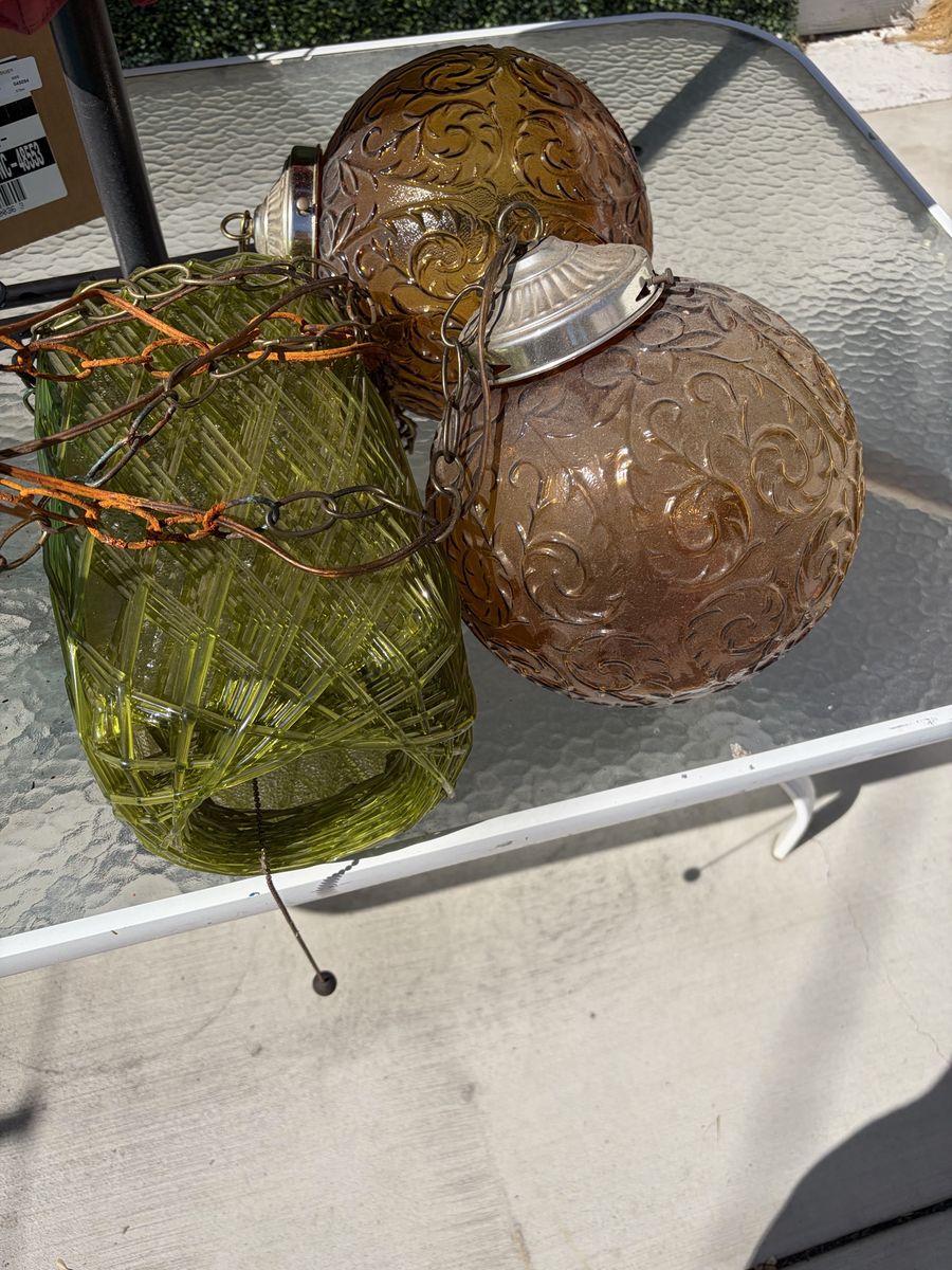 PENDING Vintage hanging lights