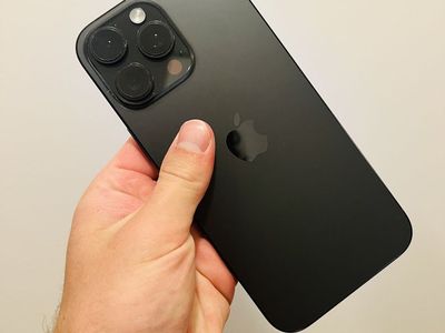 iPhone 16 Pro Max – Black Titanium – Unlocked – Like New