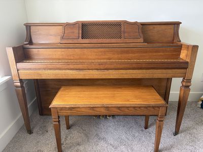 Everett Upright Piano--Bench Included--Must Sell!!