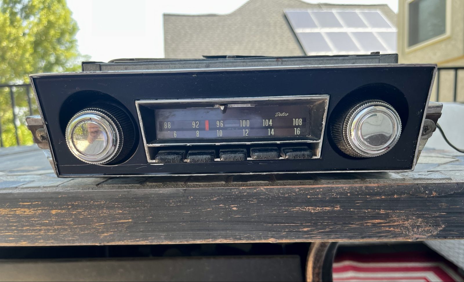 Vintage Delco Original AM/FM Radio 1967-1968