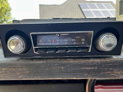 Vintage Delco Original AM/FM Radio 1967-1968