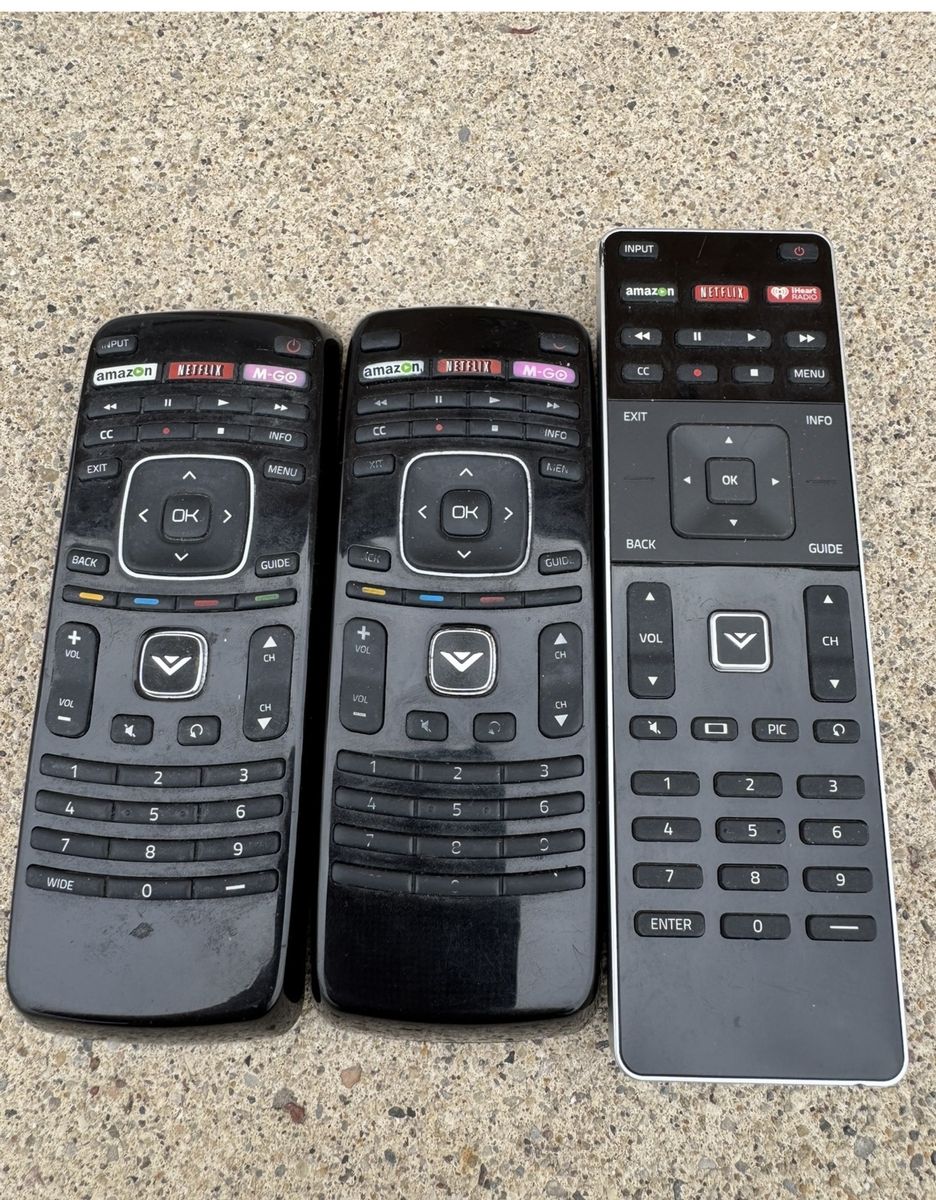 Vizio control remote for TV