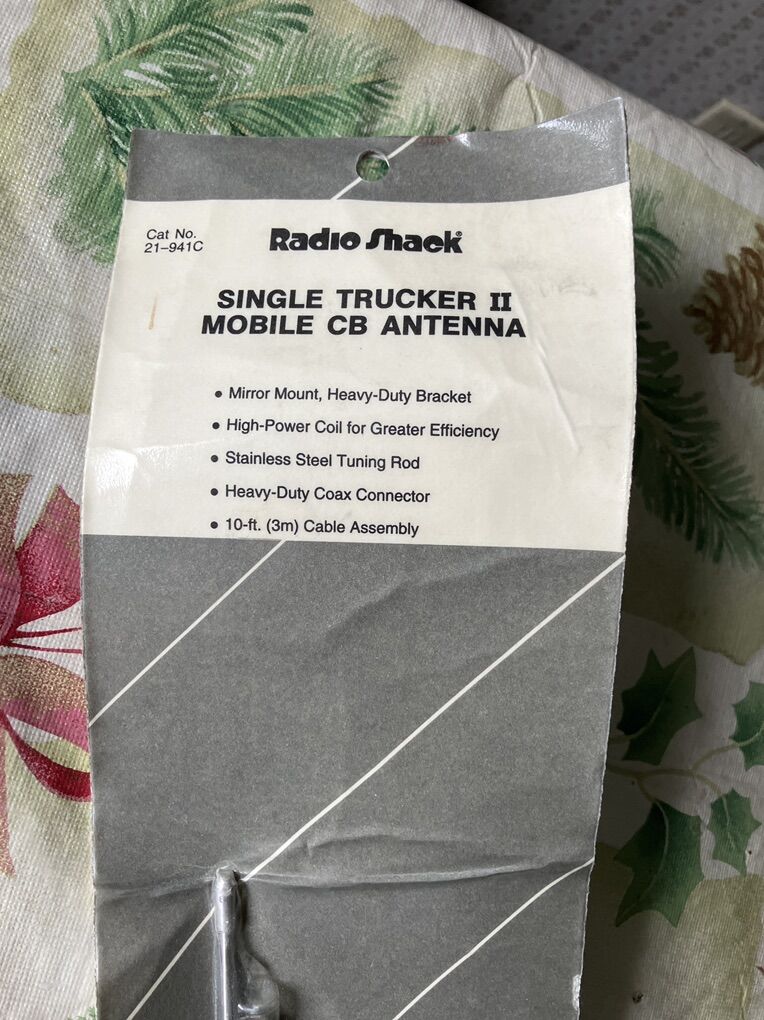 New Radio Shack Trucker II CB Antenna