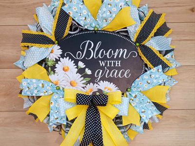 Bloom With Grace Wreath