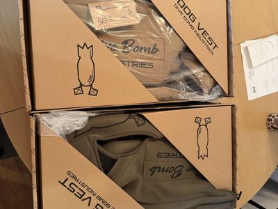 Dive Bomb Industries Dog Vests for Waterfowl Hunting - New in box