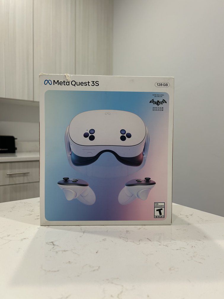 Meta Quest 3S – 128GB – Original Box + Accessories – Good Condition