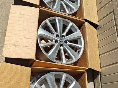Toyota 19" Silver Rims 5x114.3 Wheels 5x4.5