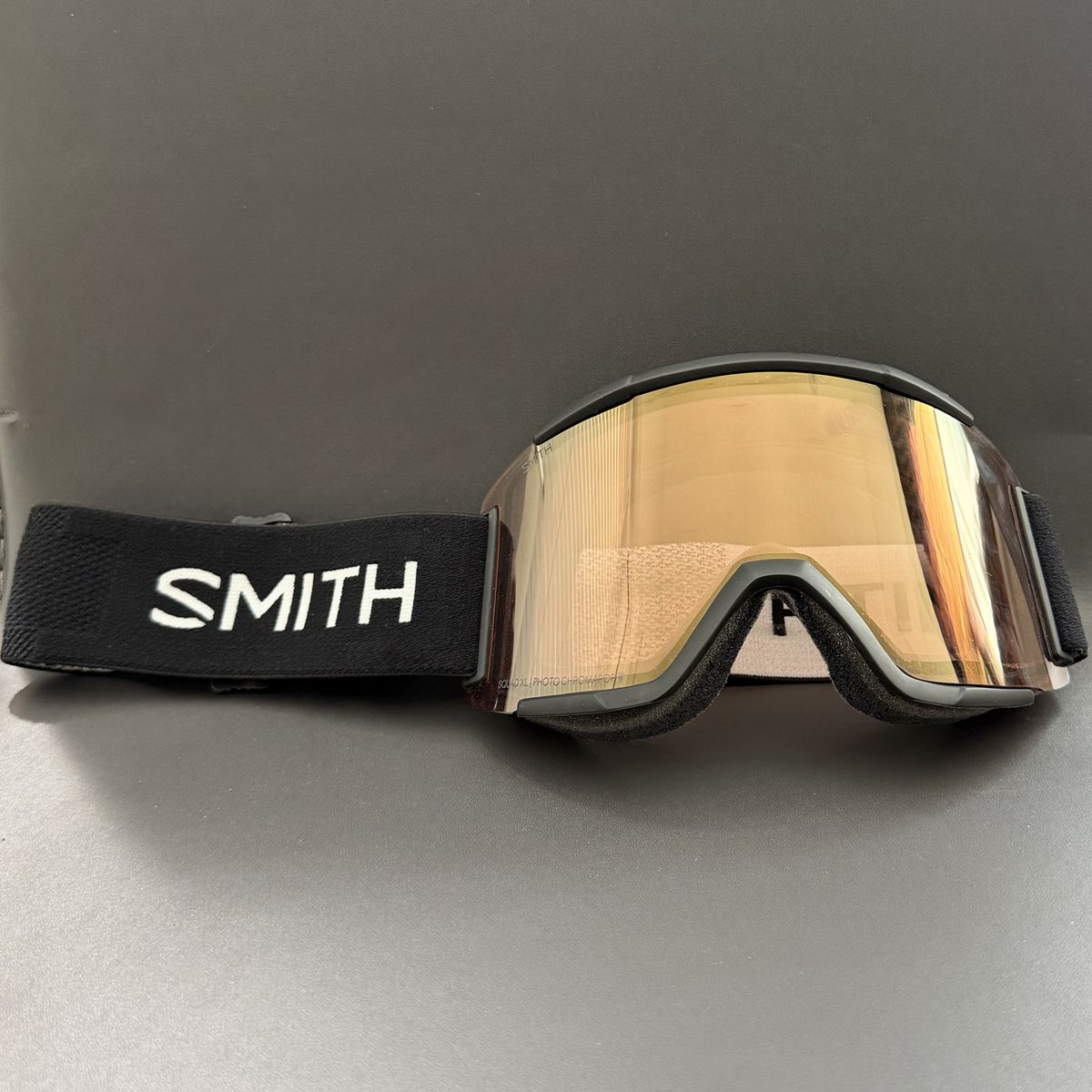 Smith Squad XL Goggles ChromaPop Pro Photochromic Gold Mirror