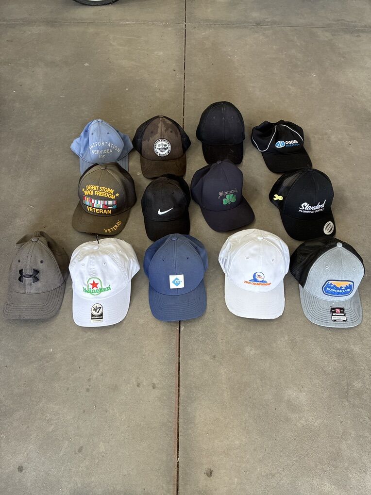 Sell All 13 Hats For $10 Or Trade For Golf Hat