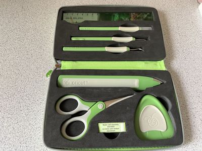 Cricut tool kit with case for crafting
