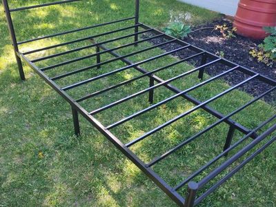 Full size metal bed frame $45 (OBO)