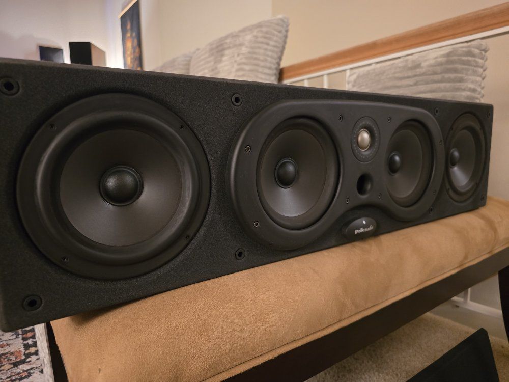 RARE Polk CS1000P Powered Center Channel Speaker