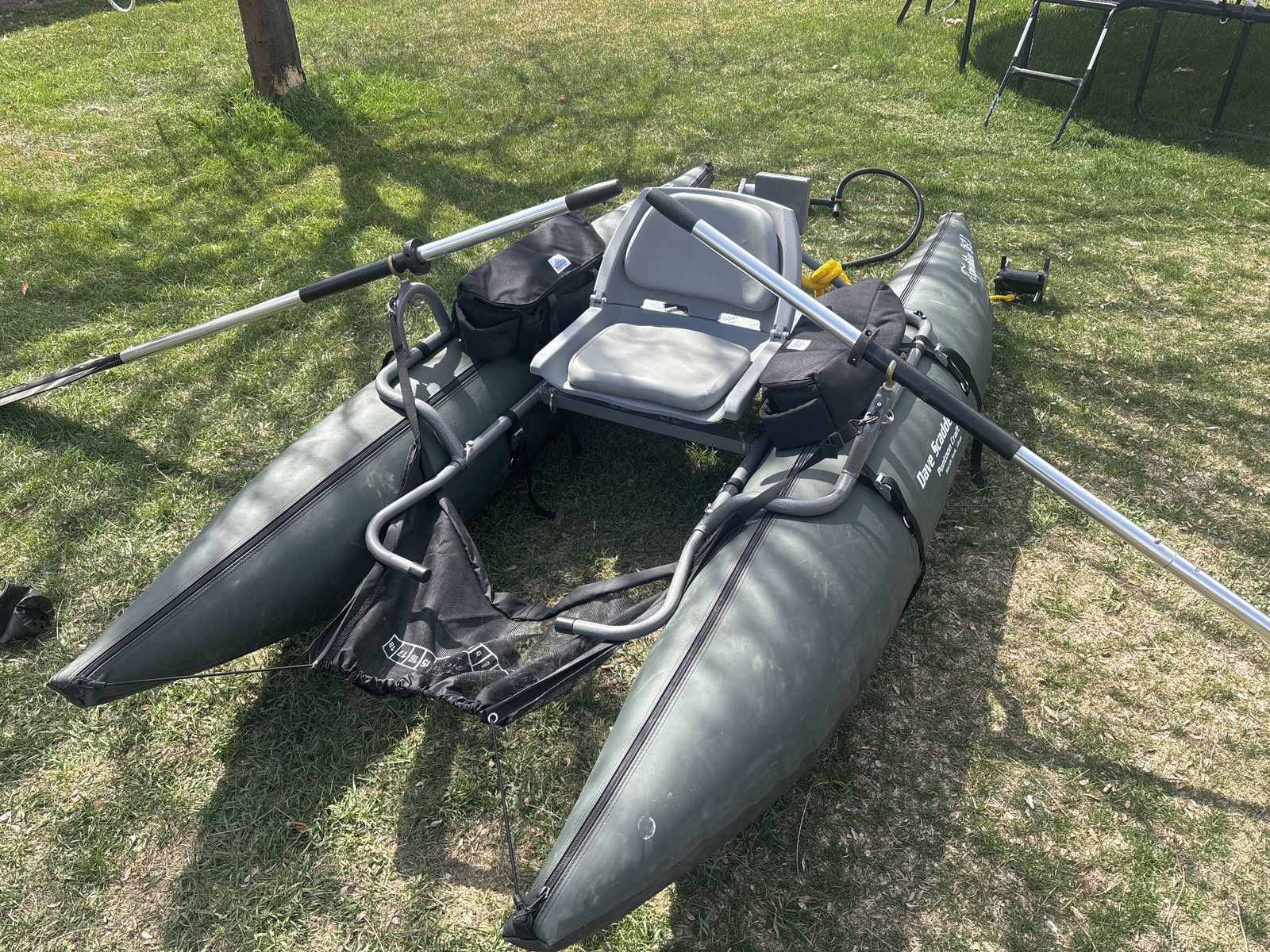 Dave Scadden Ponton Boat