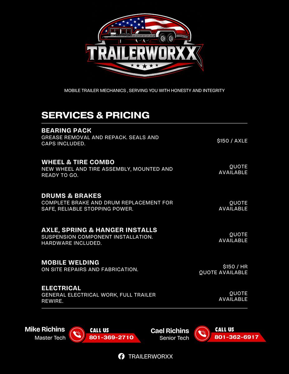 MOBILE TRAILER REPAIR