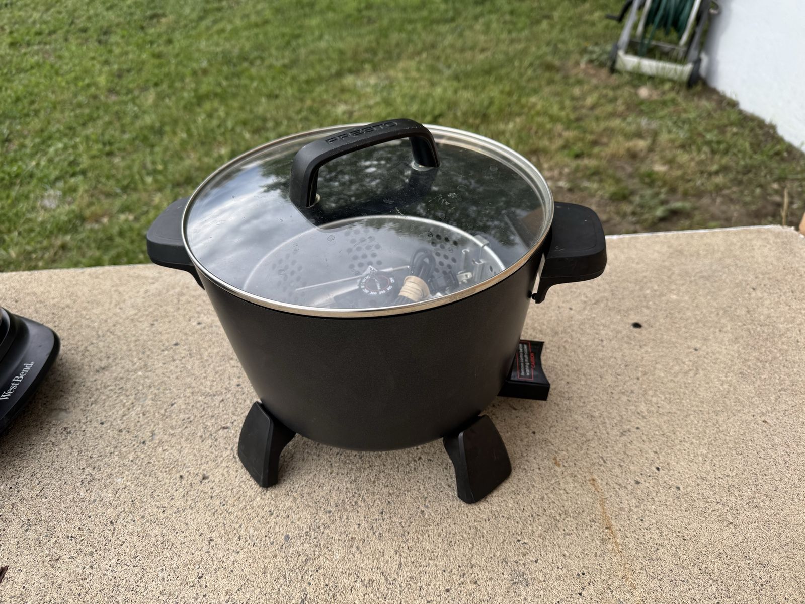 Presto 8 Quart Big Kettle Portable Non Stick Steam