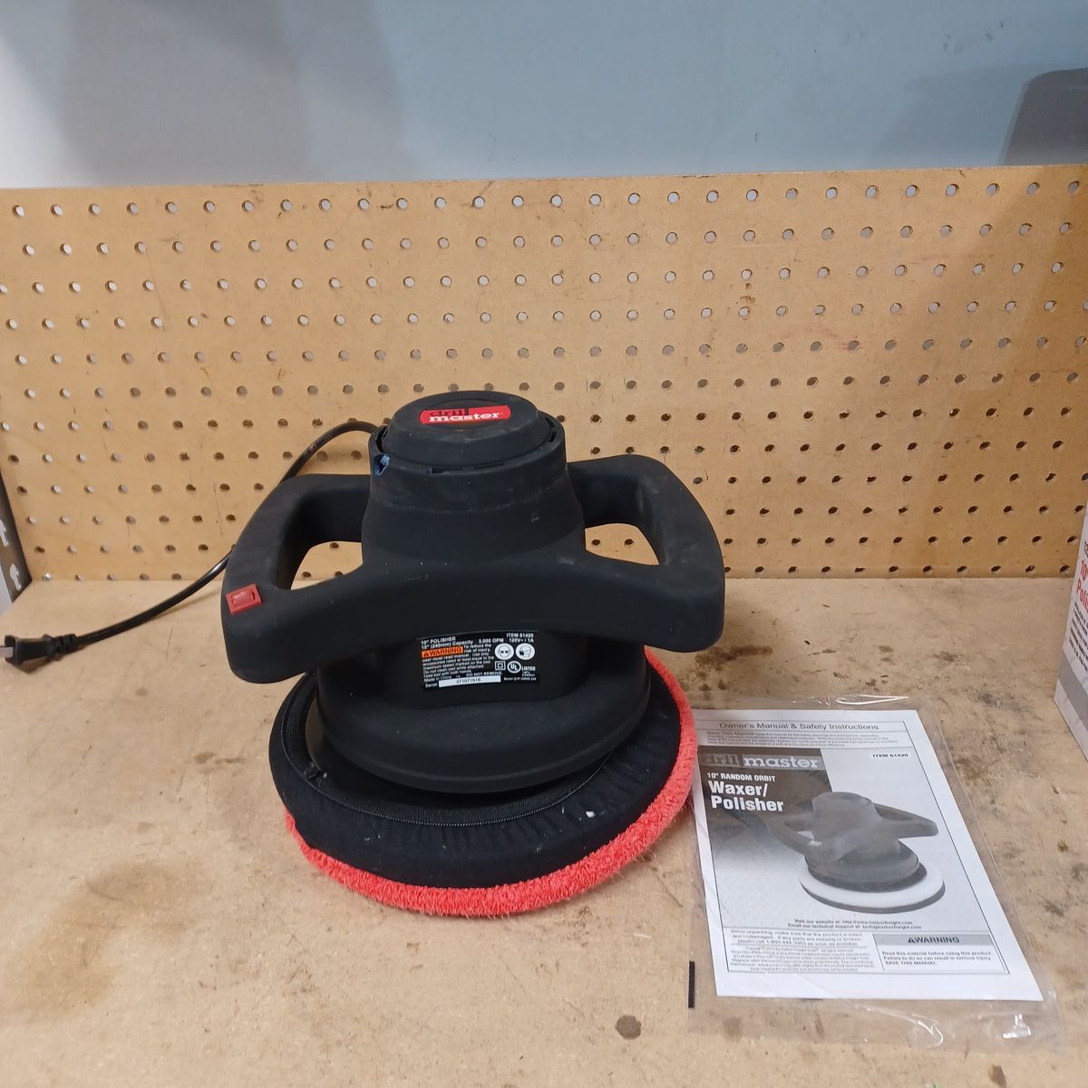 Buffer polisher. Drill Master