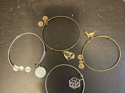 4 Alix and ani bracelets
