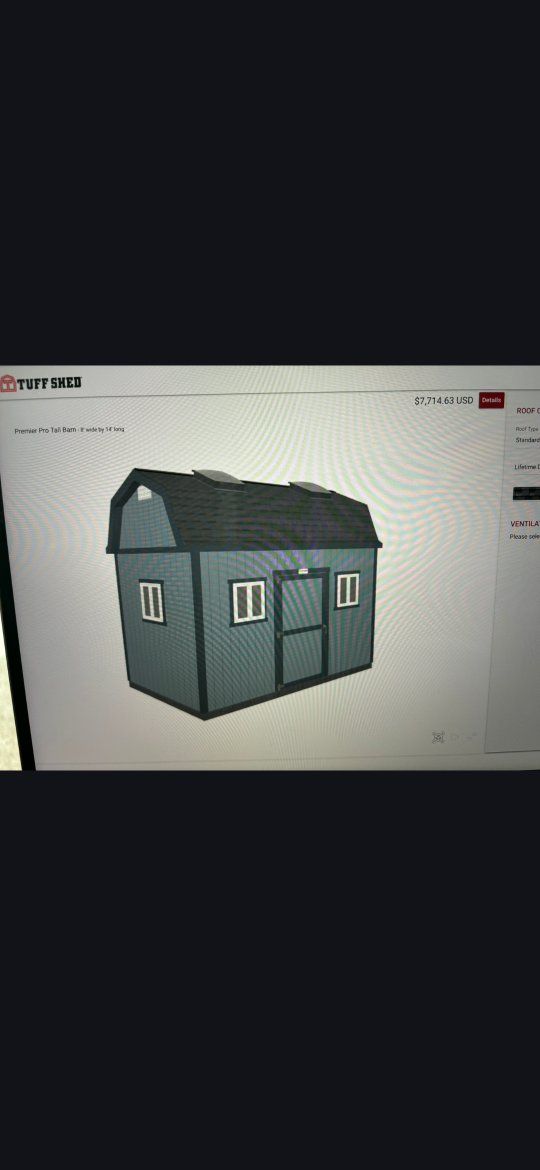 14x8 Tuff Shed