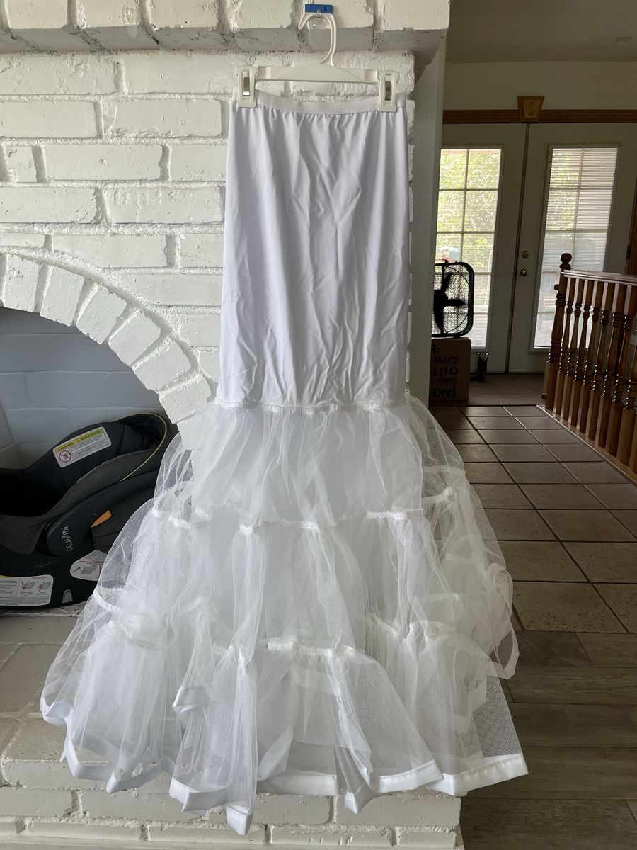 White Wedding Crinoline Petticoat Slip