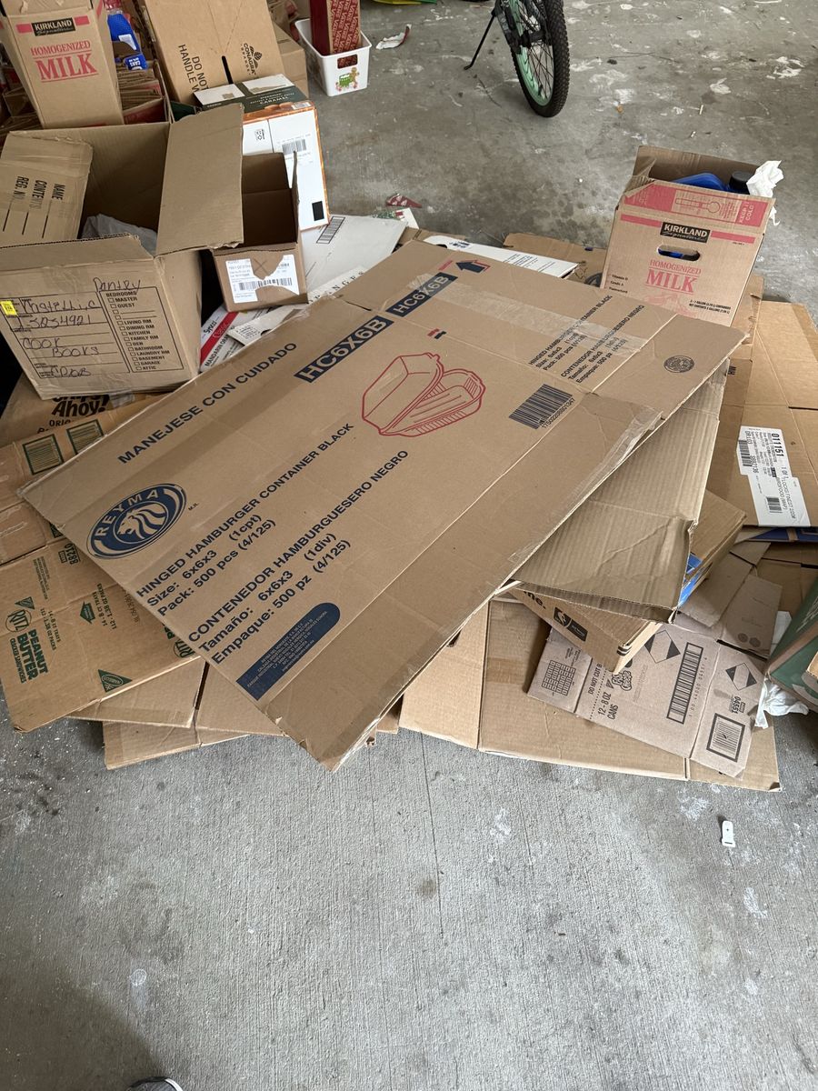 Moving boxes
