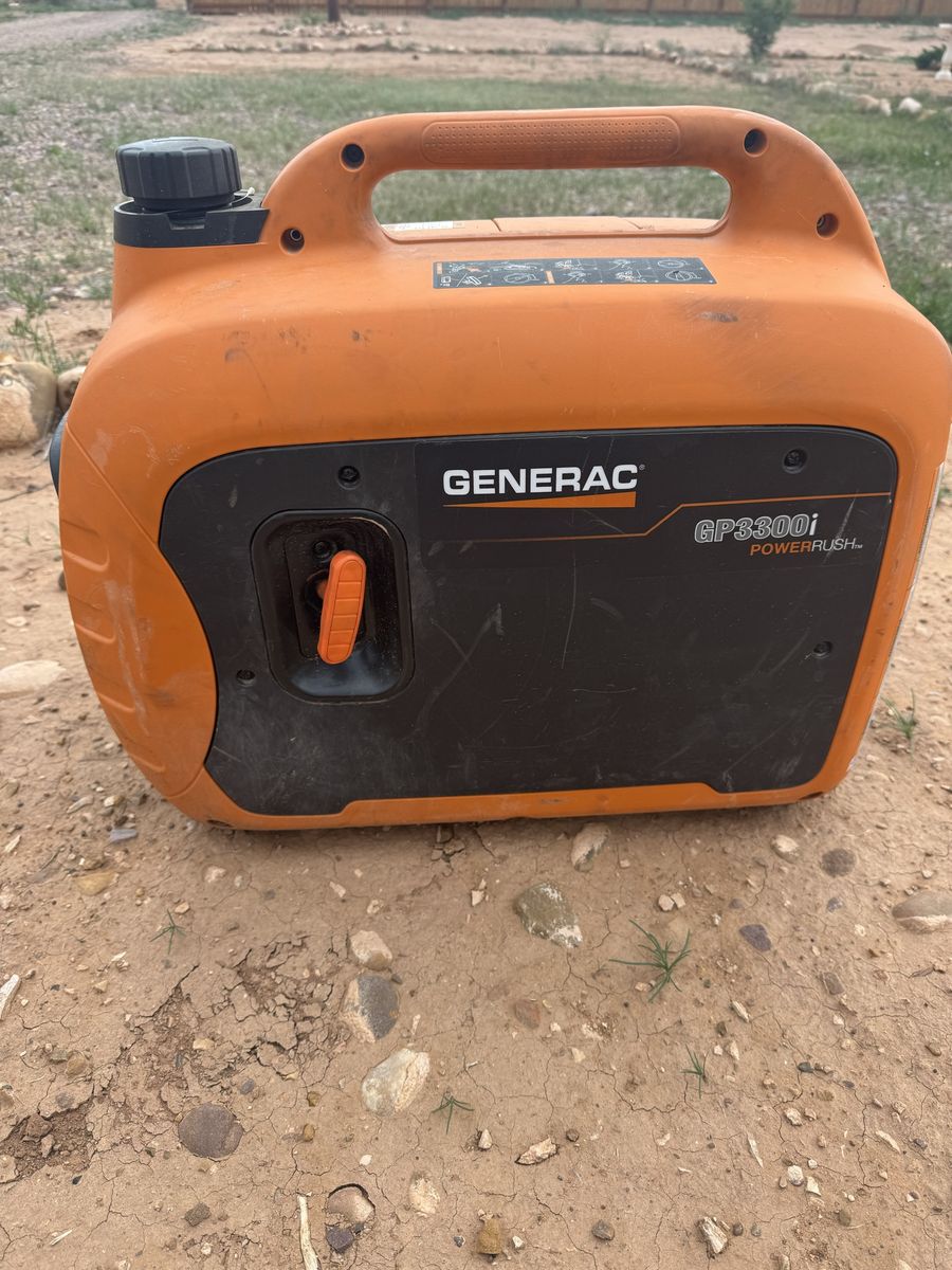 Generac GP3300i PowerRush 3300 Watt Portable generator.
