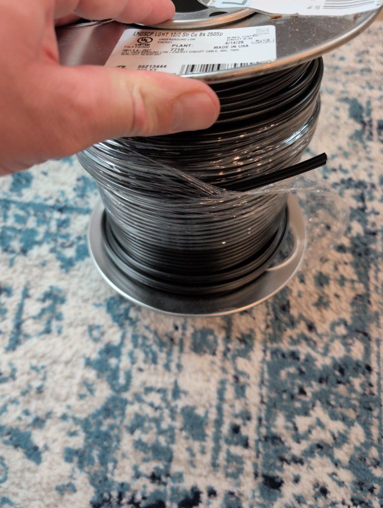 12/2 DBR Low Voltage Landscape Cable - 249 Ft.