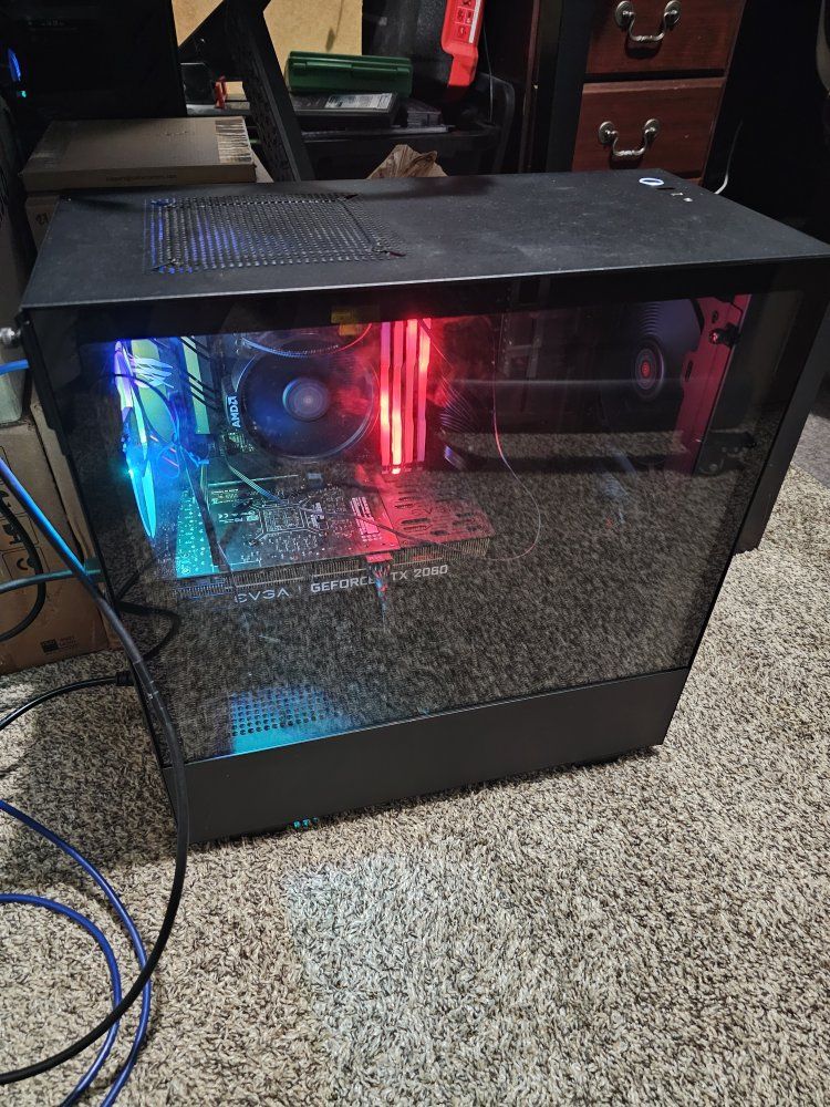 Custom Gaming PC Desktop - AMD Ryzen 7 5800X, 64GB RAM, NVIDIA RTX 2060, Windows 11