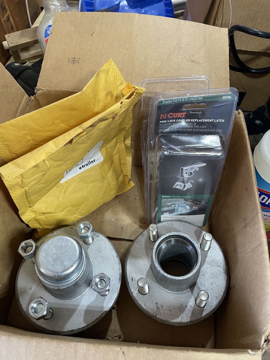 1 Inch Bt8 Trailer Hubs And Bearings