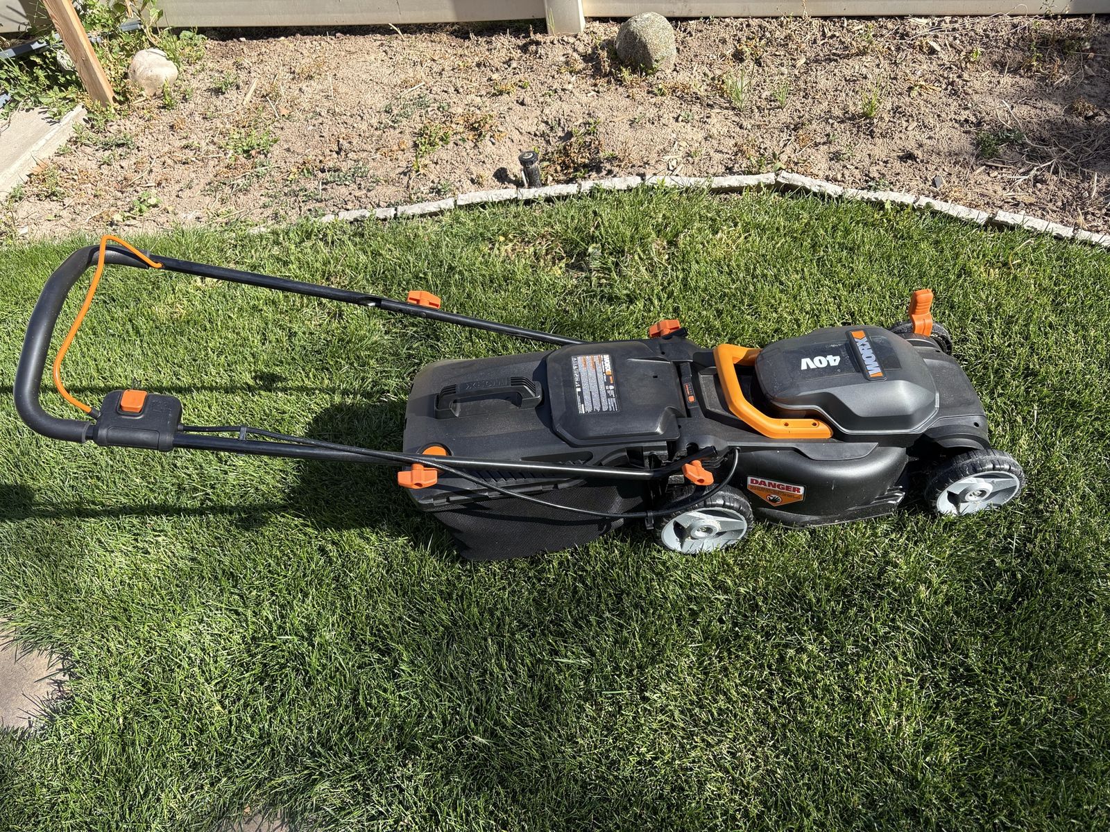 Worx 40v electric Lawn Mower