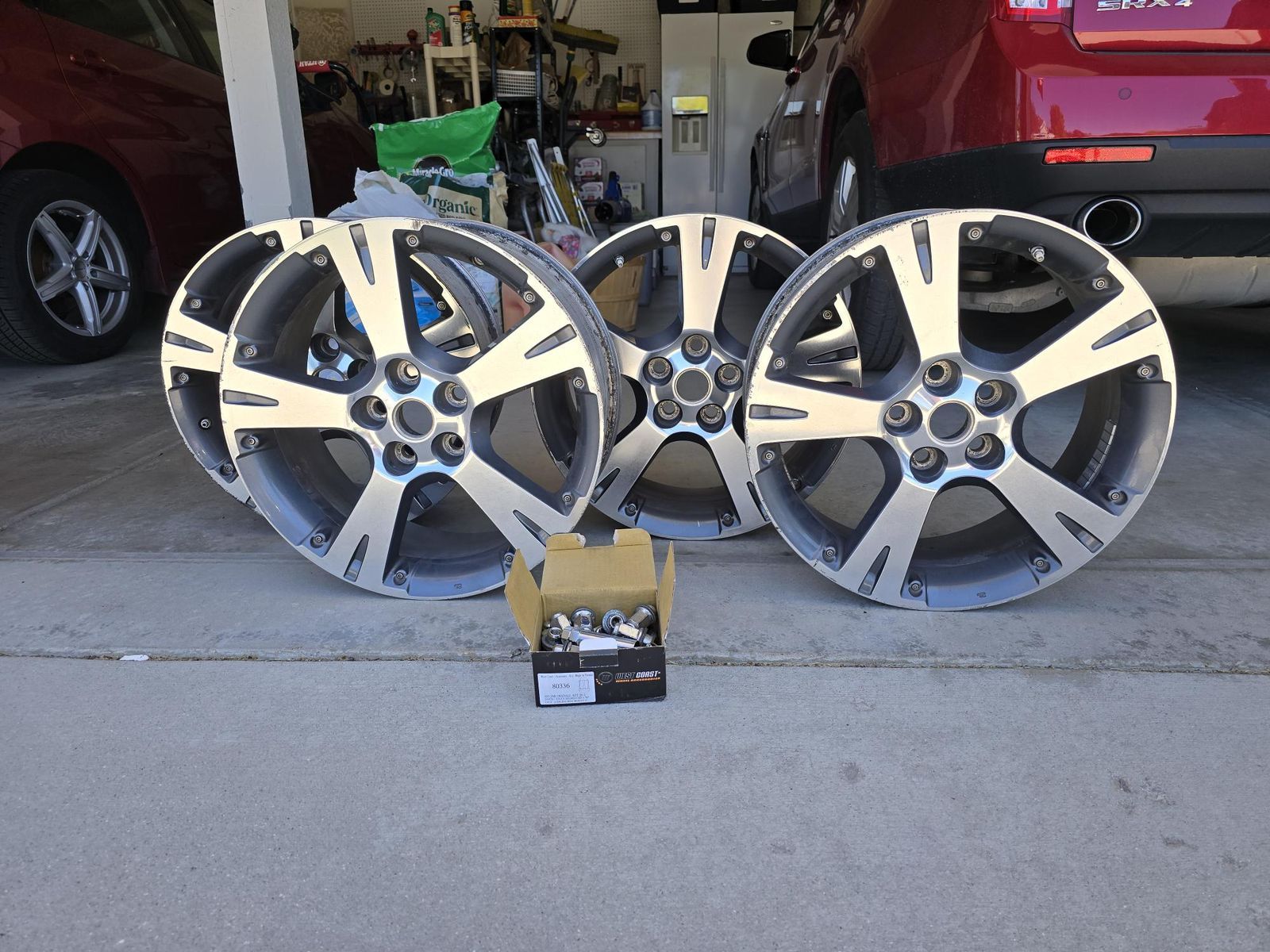 4 Wheels for (2005-2010 ?) Pontiac Vibe 5Lug 18inch 5327 Alloy Rim Gunmetal 5x114.3