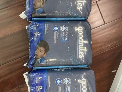 Goodnites bed wetting diapers