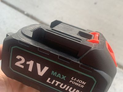 21V Max Li-Ion Power Tool Battery Pack with Charge Indicator
