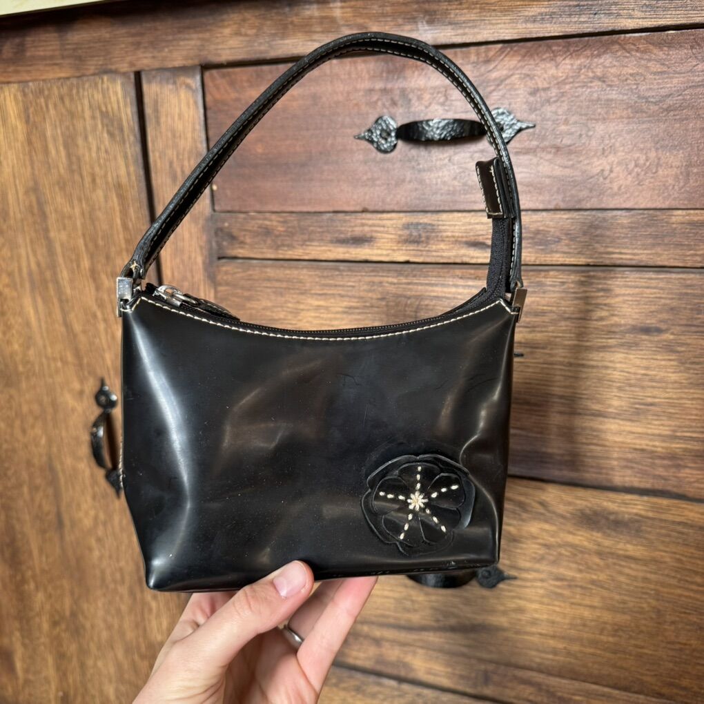 Vintage Y2K Preppy Old Money Shoulder Bag 00s