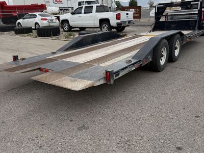 2019 gooseneck 25 foot till deck trailer