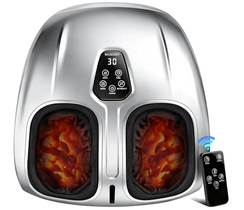 New in box Foot Massager Machine with Heat
