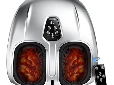 New in box Foot Massager Machine with Heat