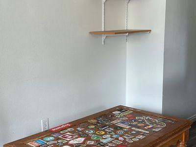 Stickered coffee table