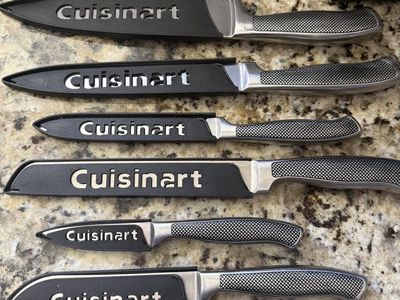 Cuisinart 6-Piece Knife Set with Blade Guards - Various Sizes